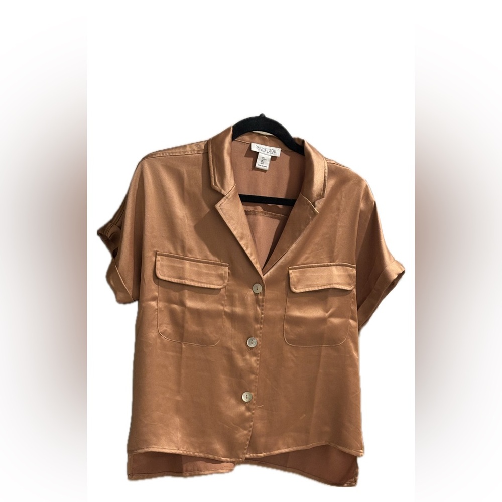Rachel Zoe Gold Blouse